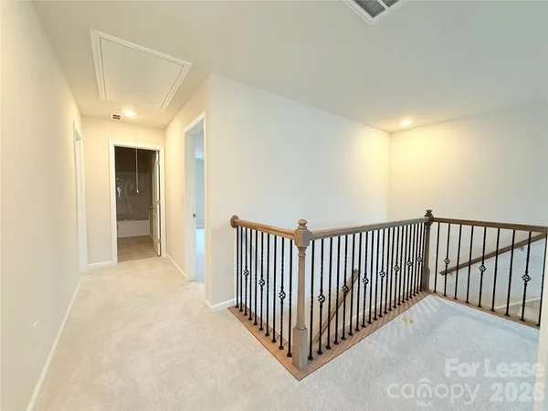 a view of a hallway with a hallway