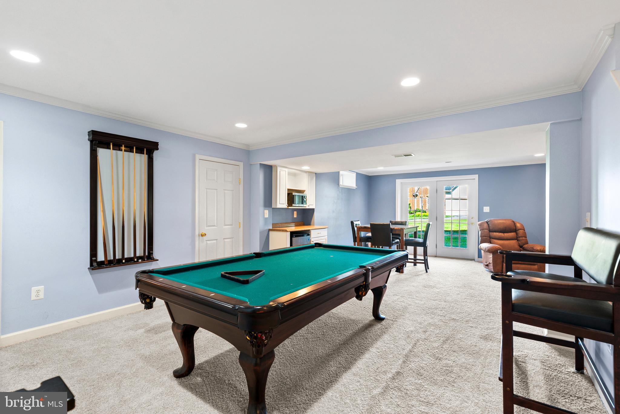 7 Redtree Lane Reisterstown, MD 21136 - Photo 47 of 56 a living room with furniture pool table and window
