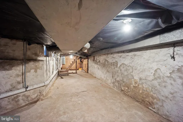 a view of empty room