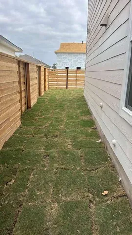 a view of yard with an outdoor space