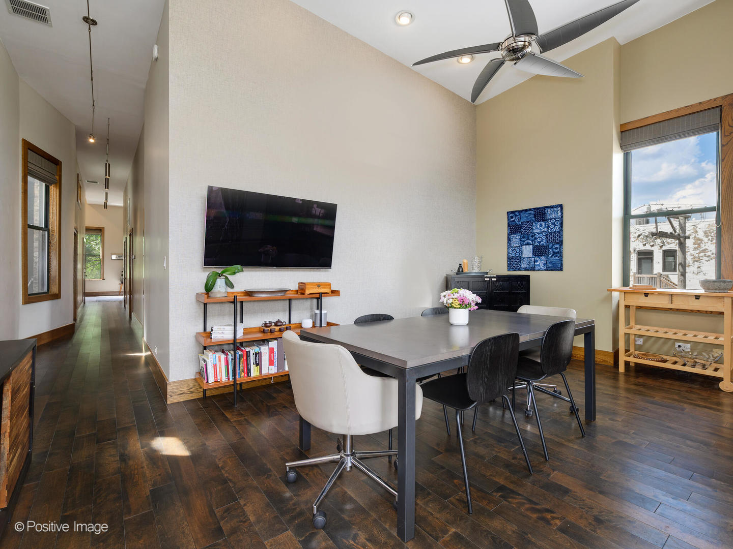 2543 North Racine Avenue, Unit 3N Chicago, IL 60614 - Photo 12 of 25 a view of a livingroom with furniture window and wooden floor