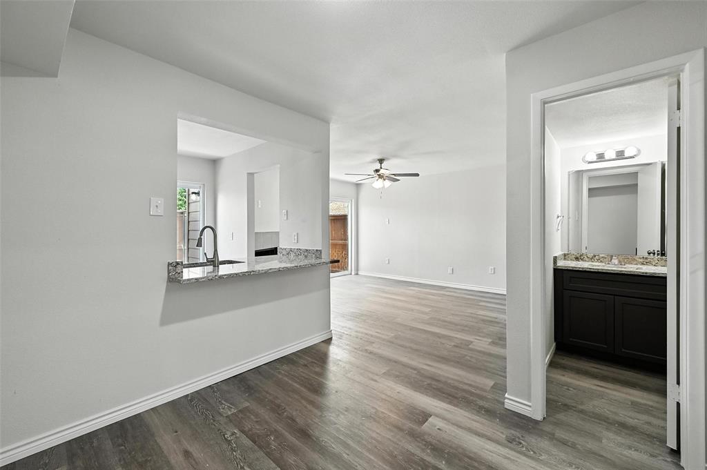 5626 Preston Oaks Road, Unit 22C Dallas, TX 75254 - Photo 14 of 29 a bathroom with a sink and a mirror