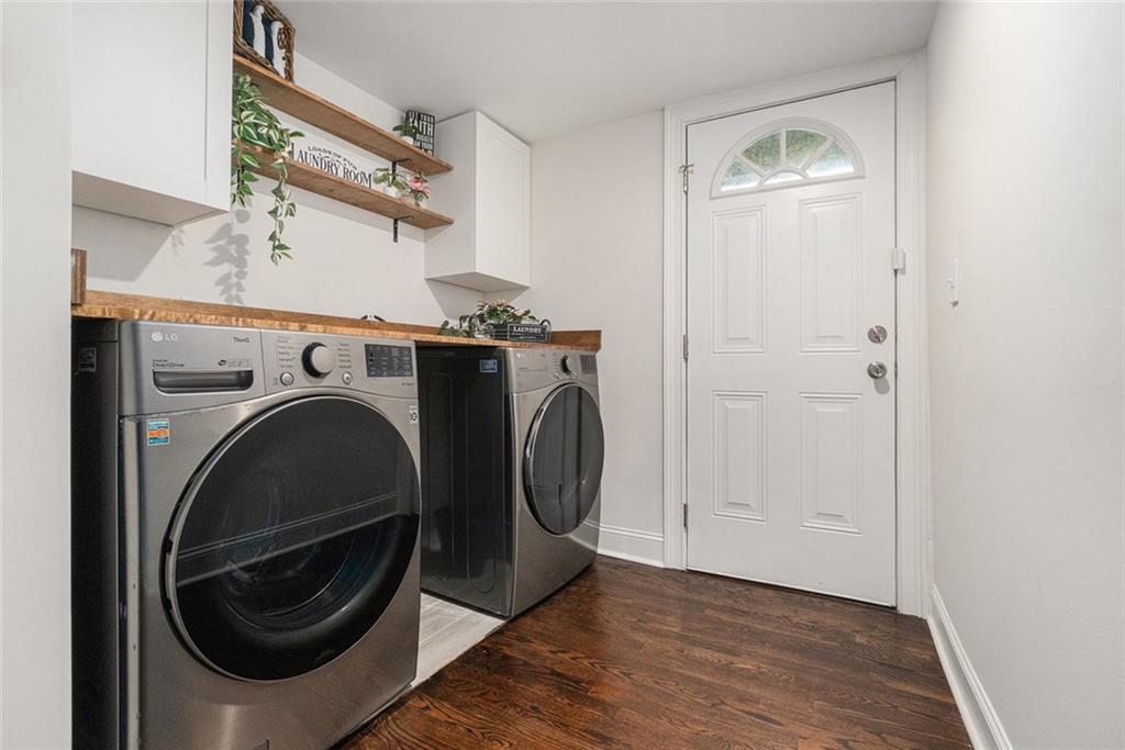 2294 Collier Drive Decatur, GA 30032 - Photo 12 of 31 a utility room with dryer and washer