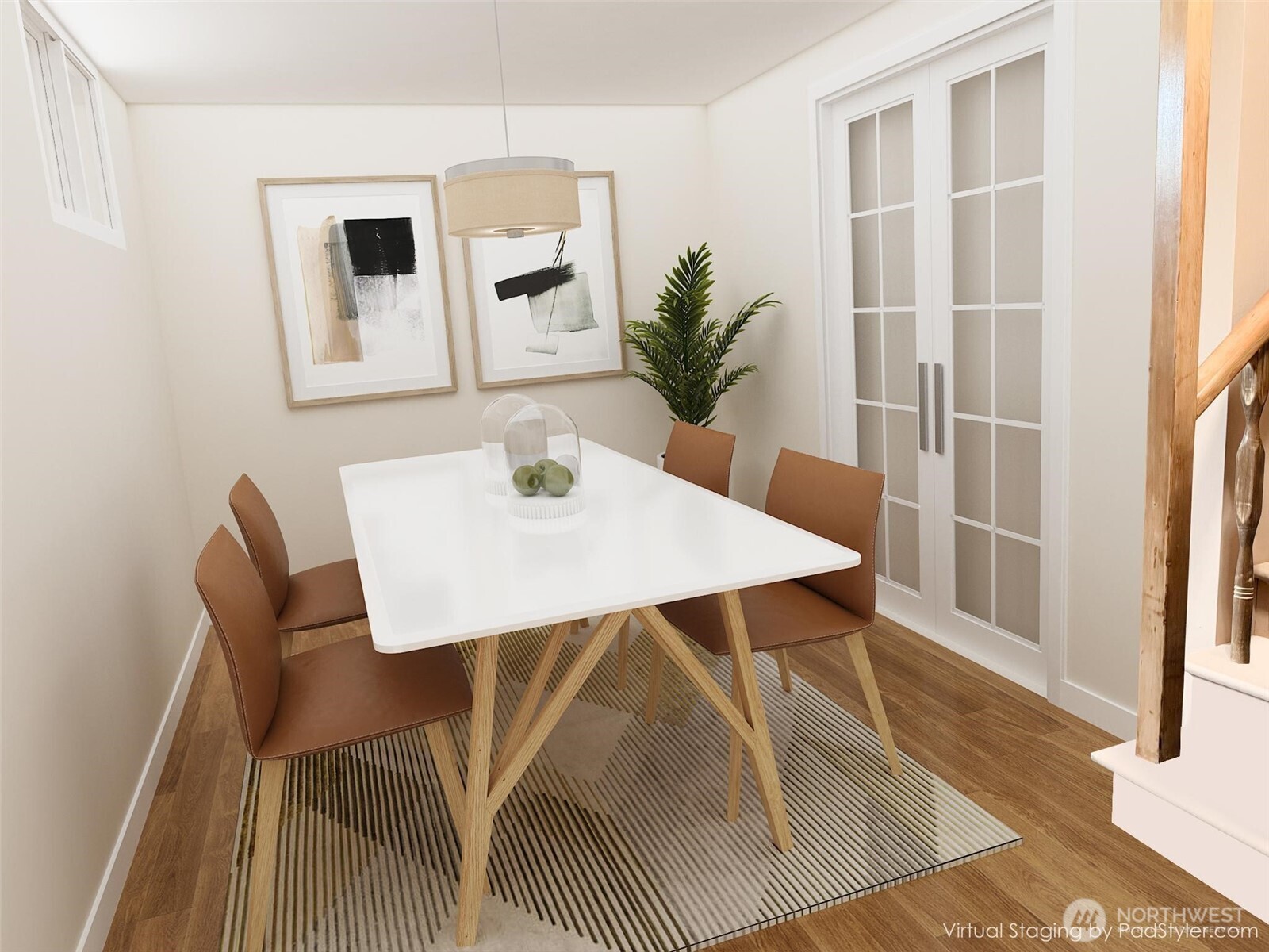 126 West 6th Street Port Angeles, WA 98362 - Photo 26 of 40 a view of a dining room with furniture and wooden floor
