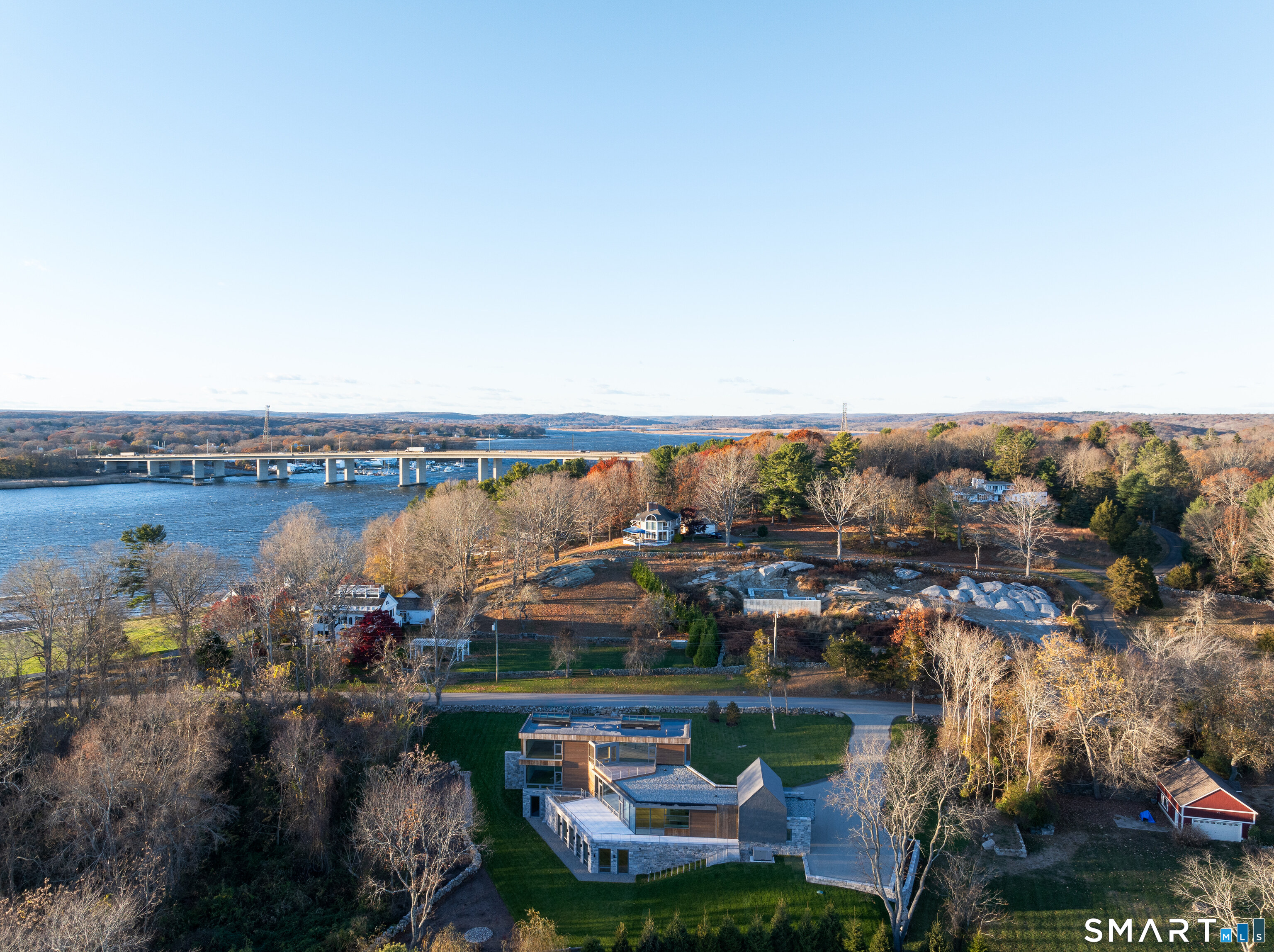 314 Ferry Road Old Lyme, CT 06371 - Photo 2 of 40 Seasonal views of The Connecticut River.