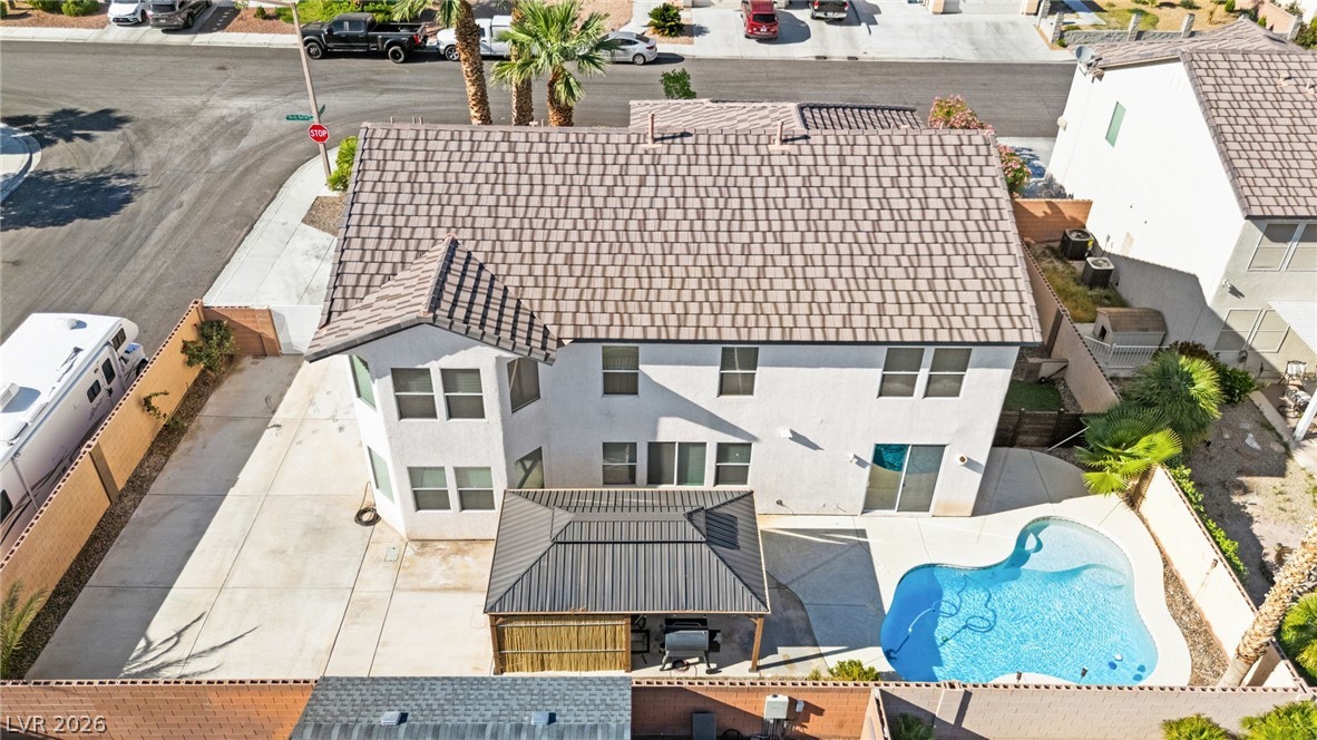 5601 Rocky Ravine Avenue Las Vegas, NV 89131 - Photo 71 of 71 View of subject property with a pool area