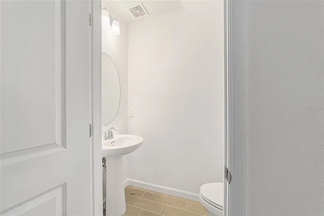 a view of empty room