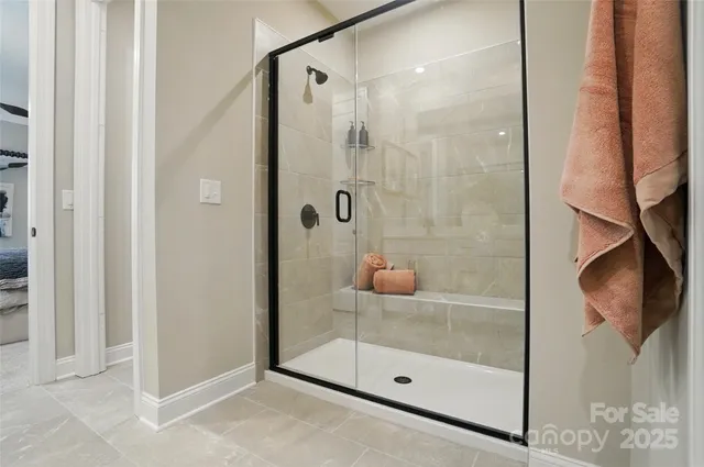 a view of a walk in closet