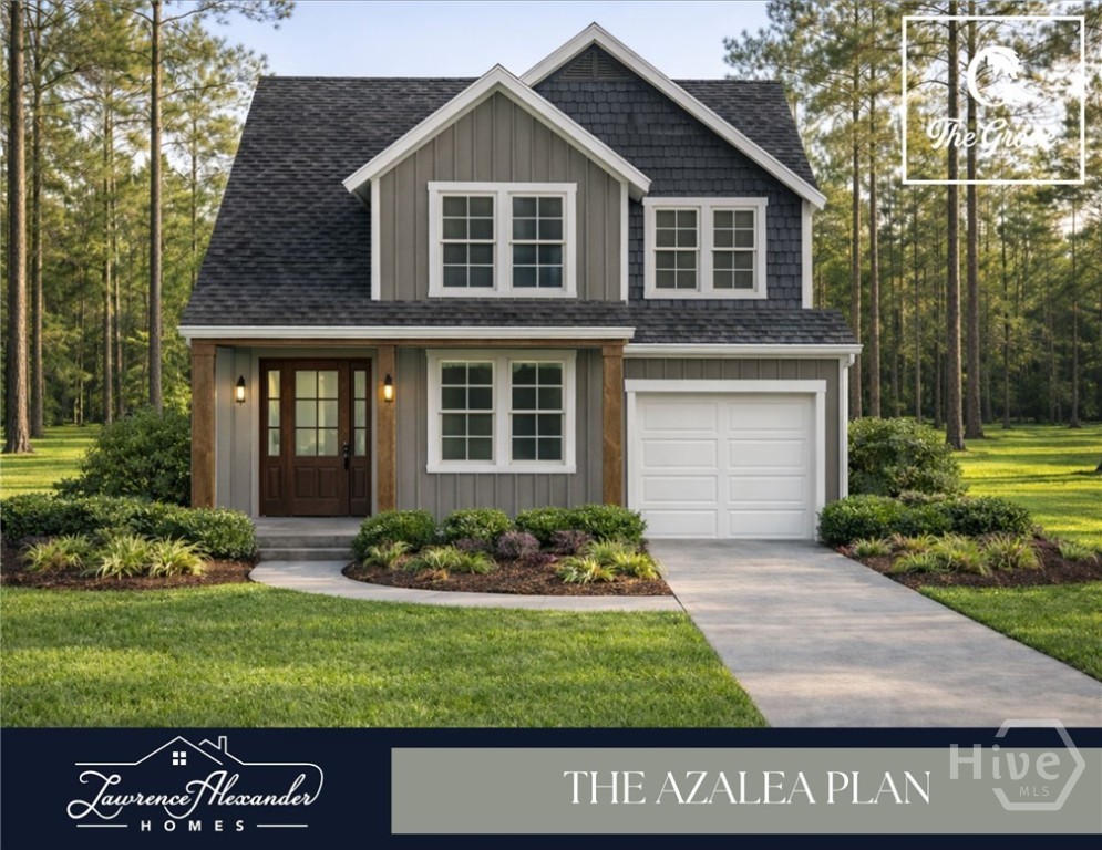 THE AZALEA PLAN BY LAWRENCE ALEXANDER HOMES.