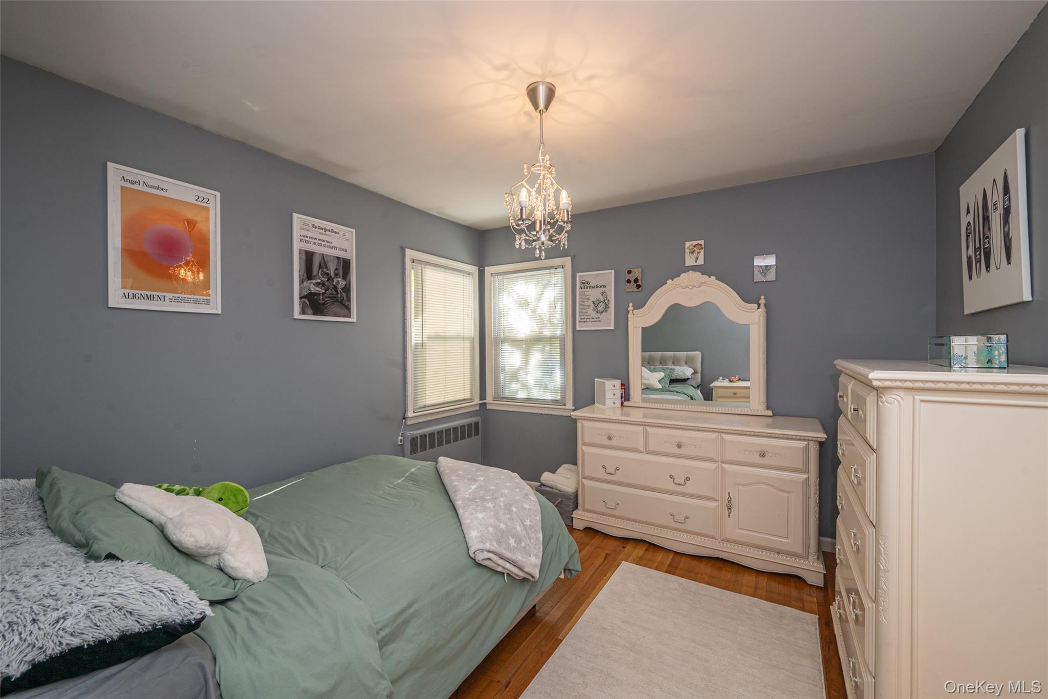 211 Gardner Avenue Jericho, NY 11753 - Photo 21 of 36 a bedroom with a bed mirror and window