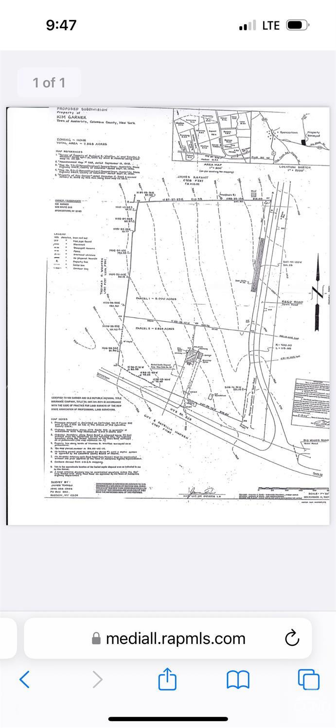0 Reed Road Chatham, NY 12037 - Photo 5 of 6 a picture of a floor plan