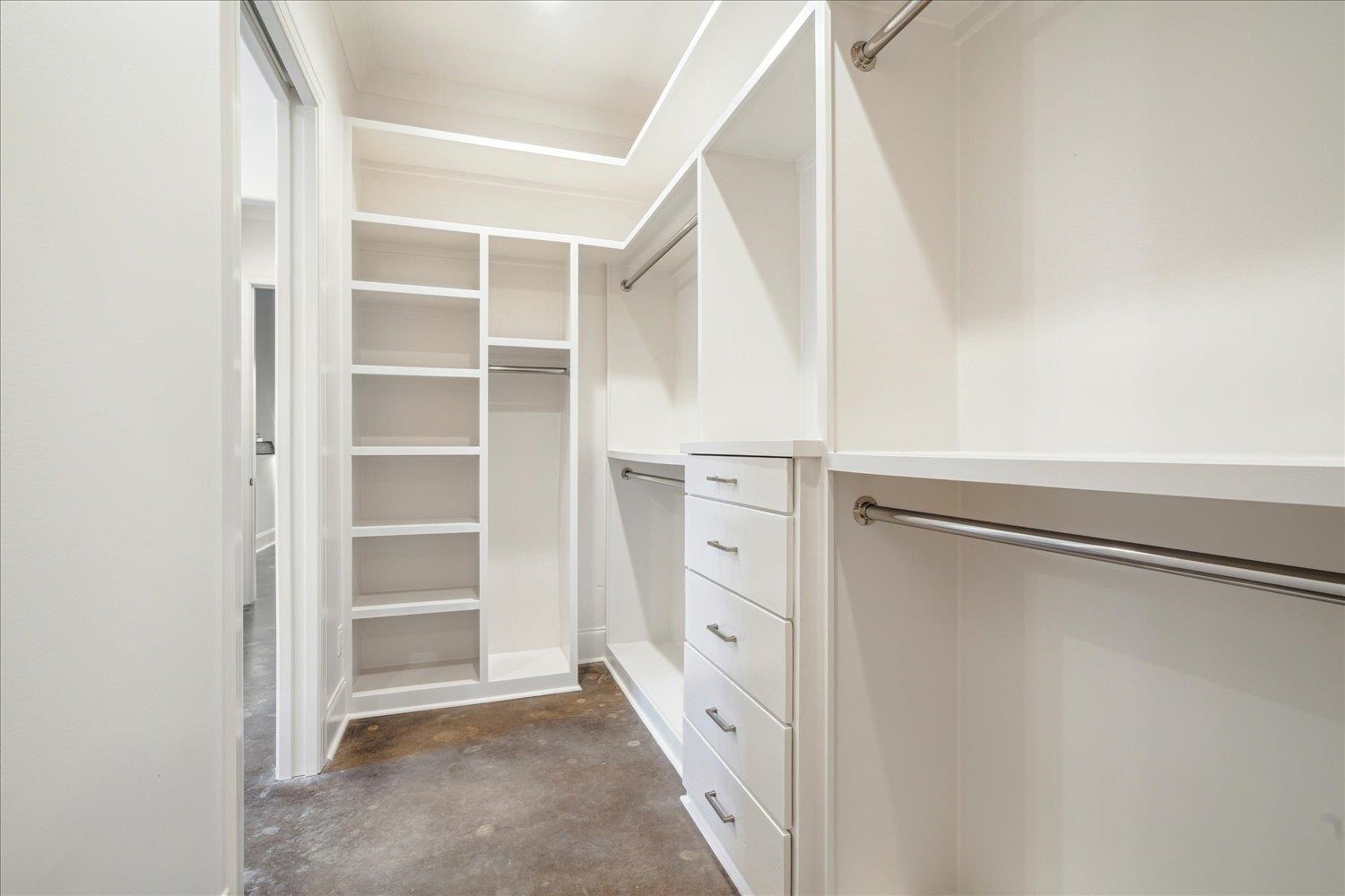 45 Magnolia Cove Piperton, TN 38017 - Photo 26 of 40 a view of closet area with empty racks