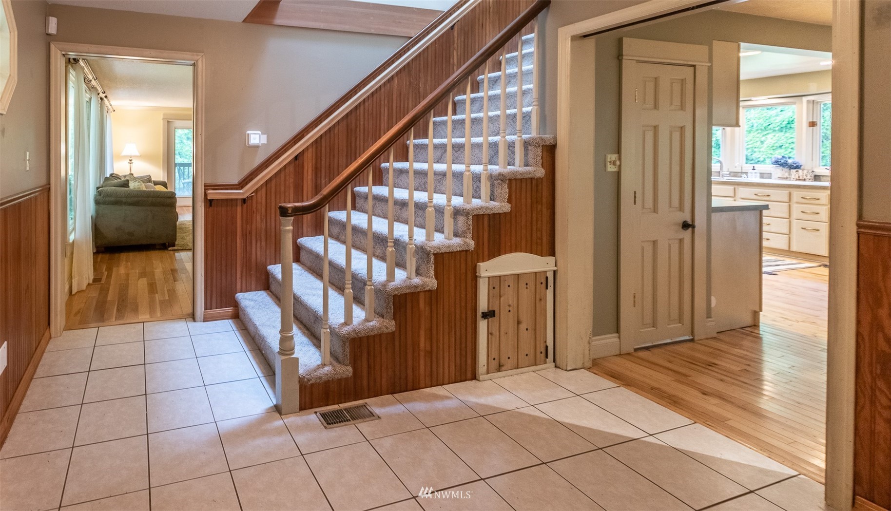 8691 Weidkamp Road Lynden, WA 98264 - Photo 5 of 39 a view of entryway and hall with wooden floor
