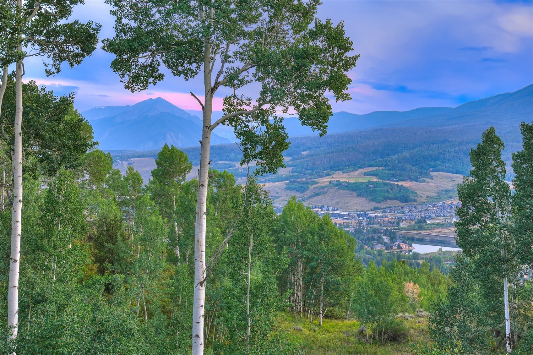 2210 Hamilton Creek Road Silverthorne, CO 80498 - Photo 12 of 50 View from the main level deck