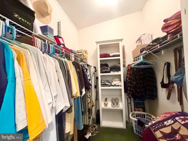 a bed room with a bed and a couch