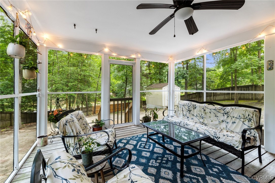 8264 Siege Road Mechanicsville, VA 23111 - Photo 24 of 29 a living room with furniture and a large window
