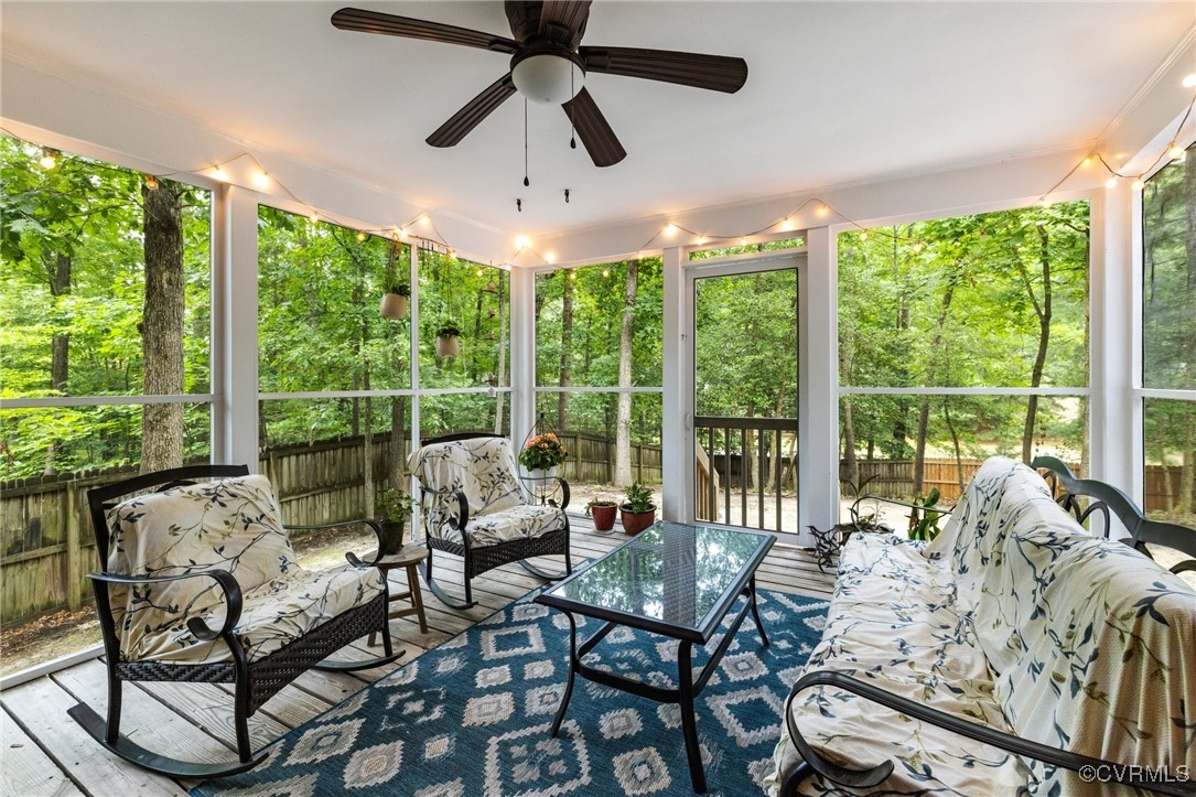 8264 Siege Road Mechanicsville, VA 23111 - Photo 25 of 29 a living room with furniture and a large window
