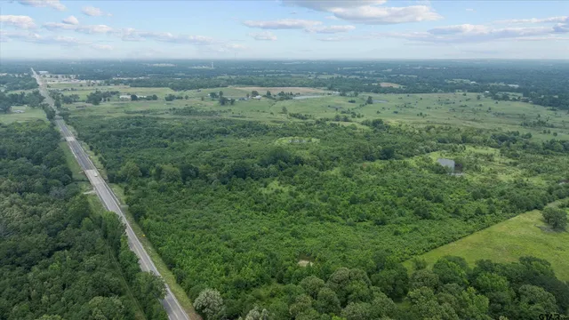 a view of a green field