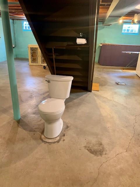 2359 Ritchie Street Aliquippa, PA 15001 - Photo 24 of 25 new potty and the spot to the right is the plumbing for a sink