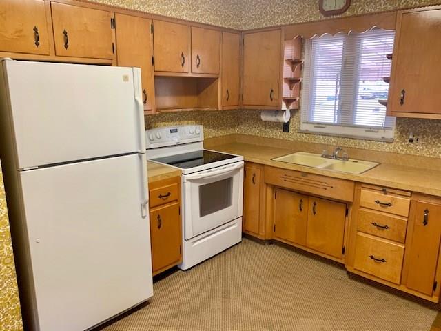 2359 Ritchie Street Aliquippa, PA 15001 - Photo 10 of 25 original solid wood cabinets in impeccable condition...super clean appliances too!