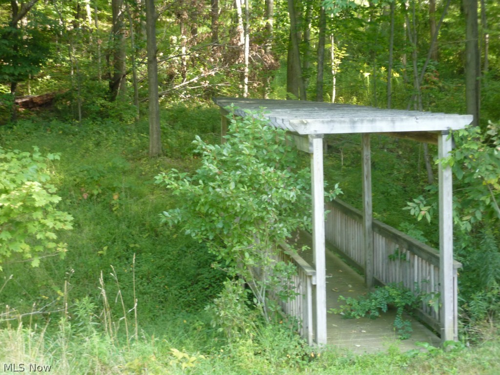 11597 Sperry Road Chesterland, OH 44026 - Photo 24 of 25 Covered Bridge Over Small Creek .... Great Exploring on this Wooded Property ... 2.42 Acres!