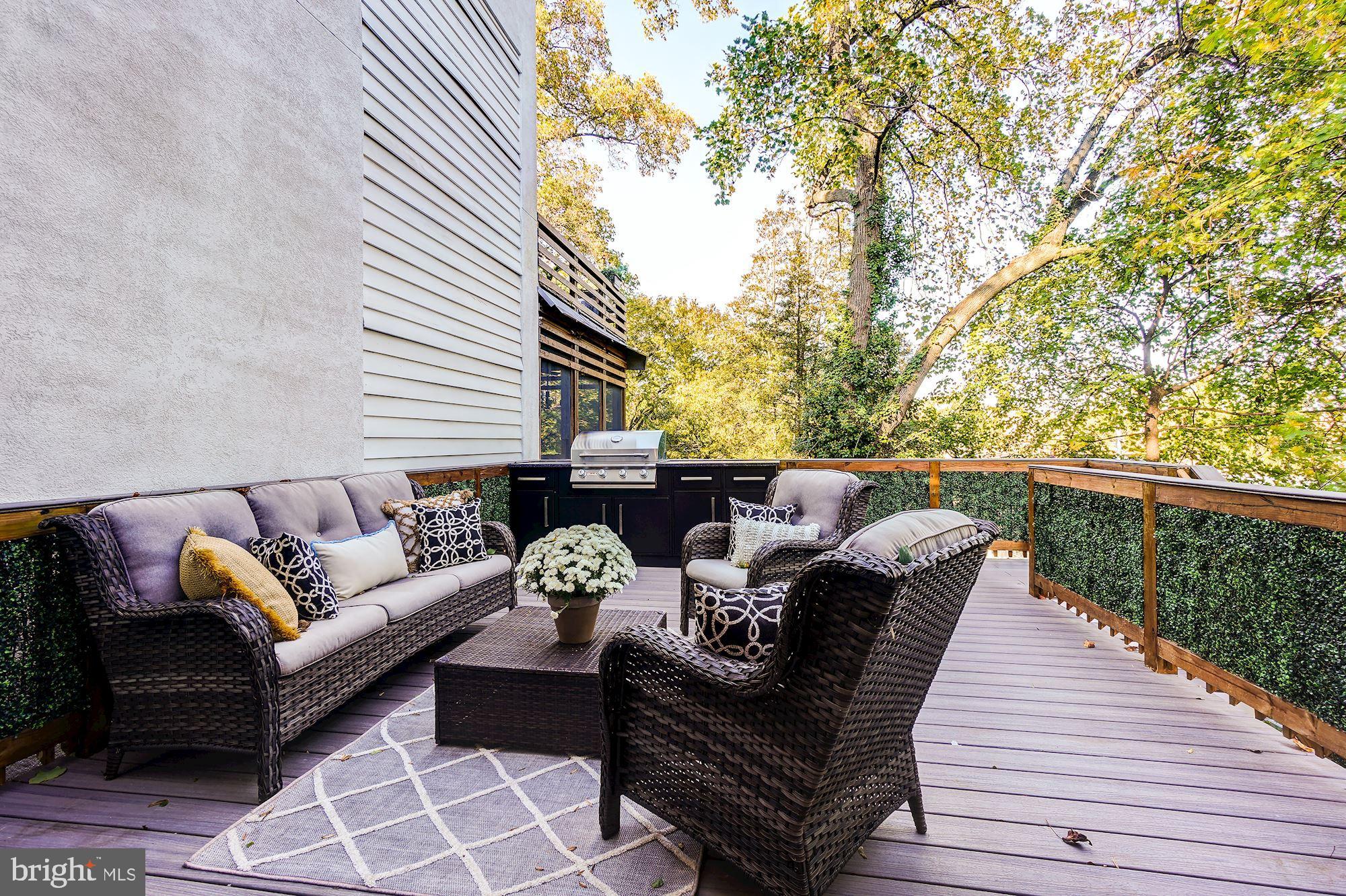 3009 Ordway Street Northwest Washington, DC 20008 - Photo 11 of 33 Back deck