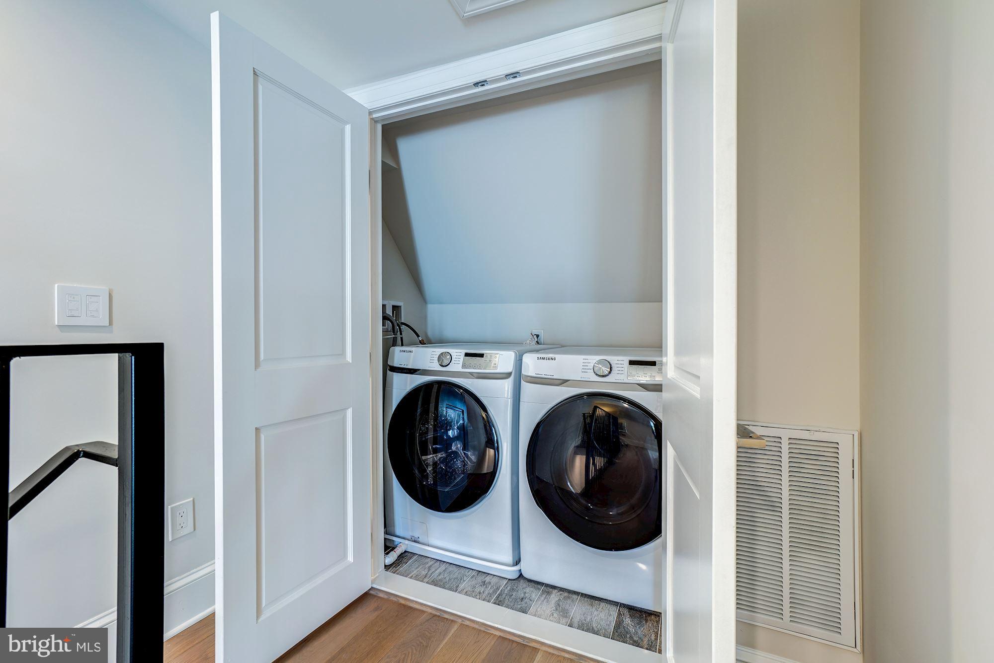 3009 Ordway Street Northwest Washington, DC 20008 - Photo 21 of 33 Top level laundry