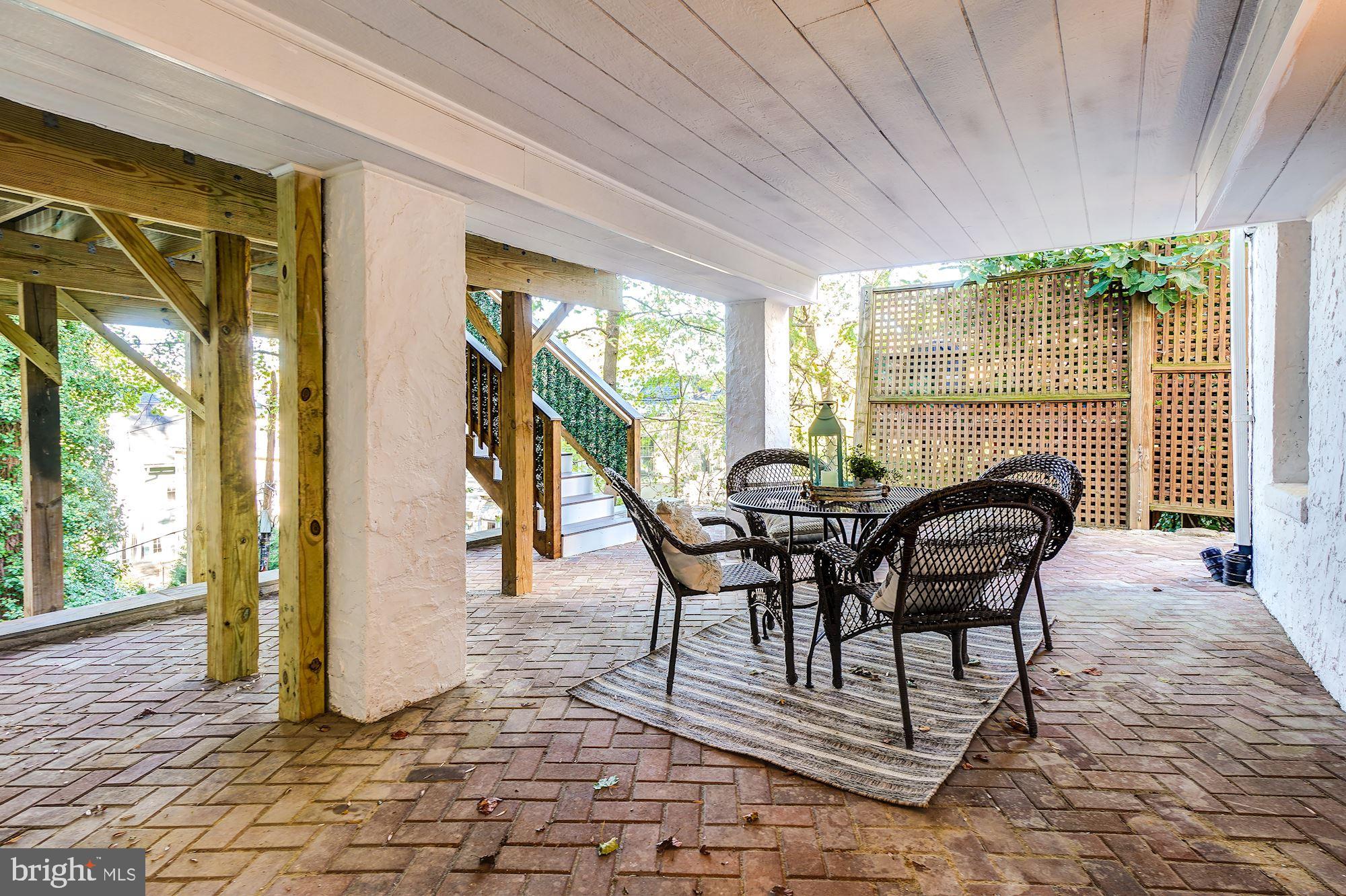 3009 Ordway Street Northwest Washington, DC 20008 - Photo 28 of 33 Back patio