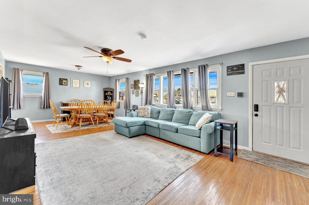 504 Jefferson Street Riverside, NJ 08075 - Photo 6 of 25 a living room with furniture and wooden floor
