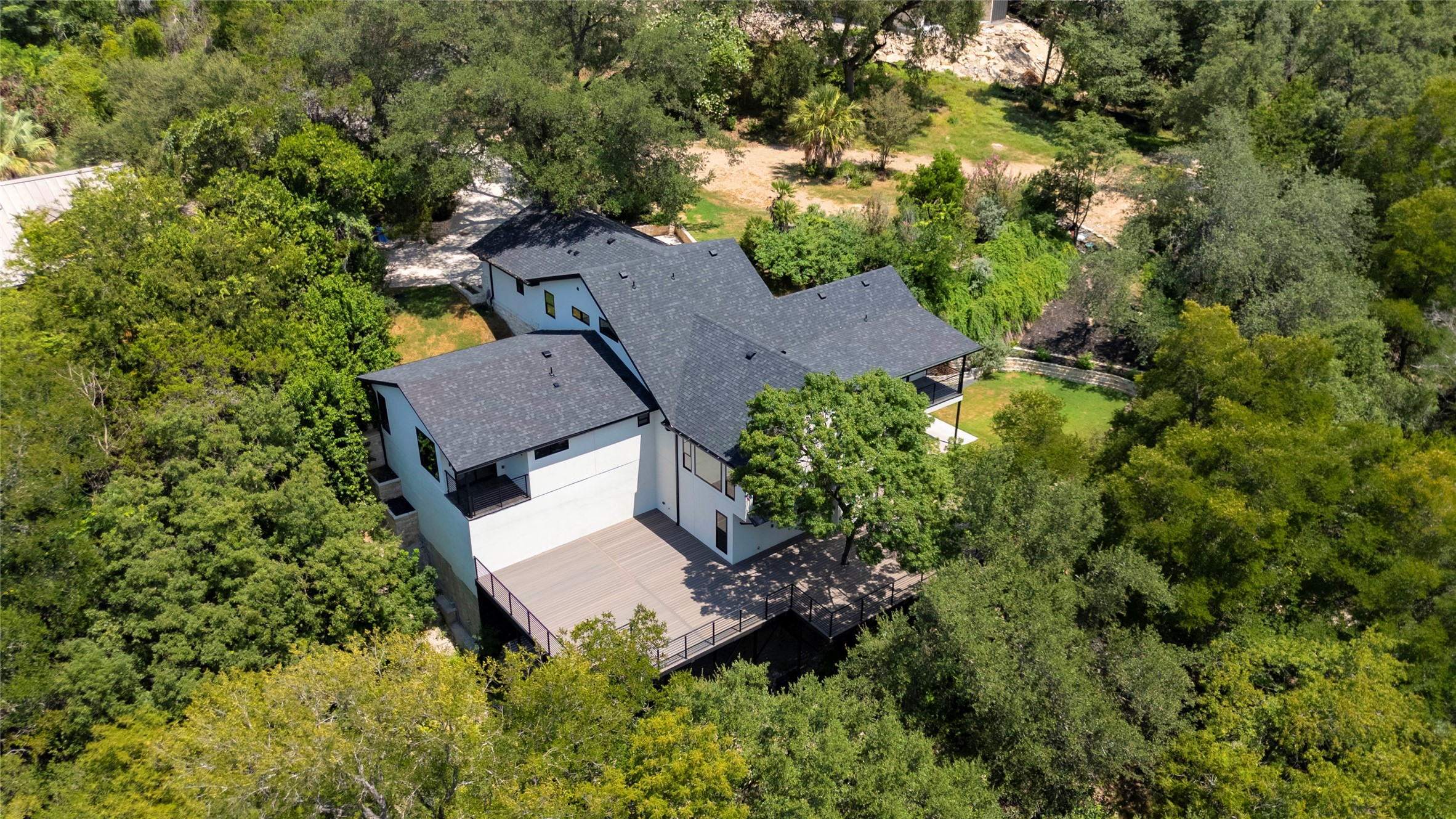 620 Bermuda Street Lakeway, TX 78734 - Photo 18 of 40 View from above of property.
Backs to a private creek
