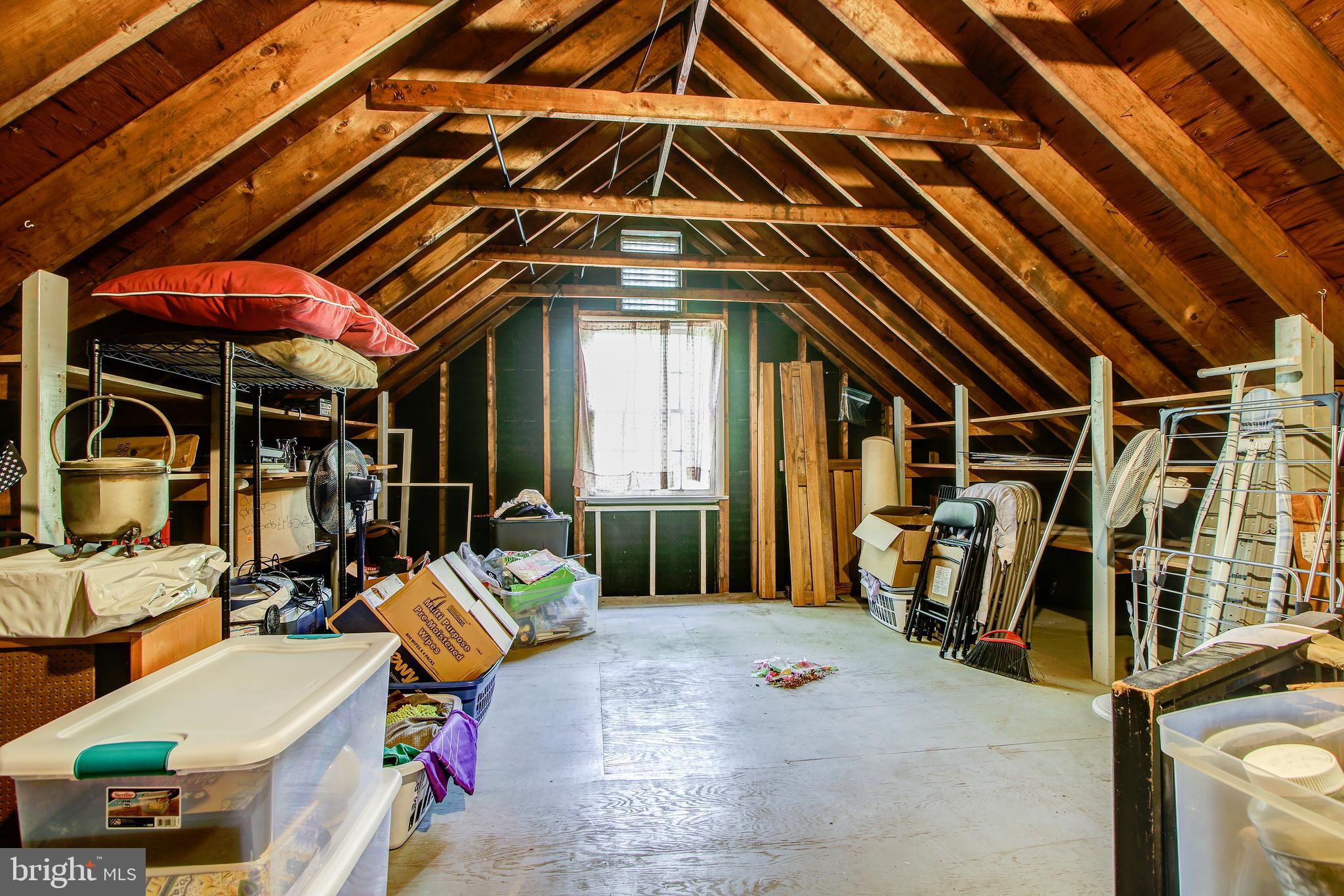 8403 Riverside Road Alexandria, VA 22308 - Photo 39 of 52 Walk-Up Attic Super Spacious - Can Be Finished-Off