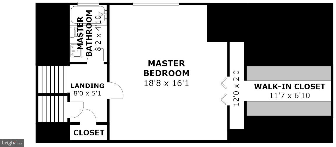 8403 Riverside Road Alexandria, VA 22308 - Photo 50 of 52 Floor Plan/Upper Level 2 (Dimensions Approximate)