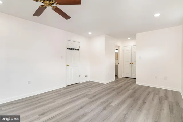 wooden floor in an empty room