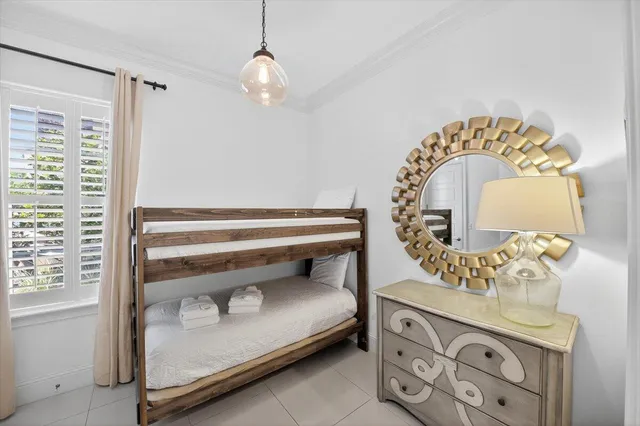 a living room with a fireplace