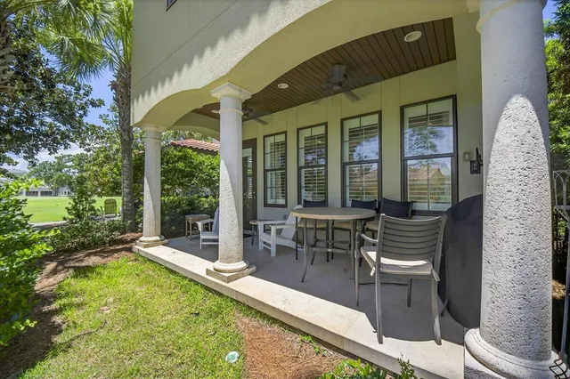 a living room filled with furniture