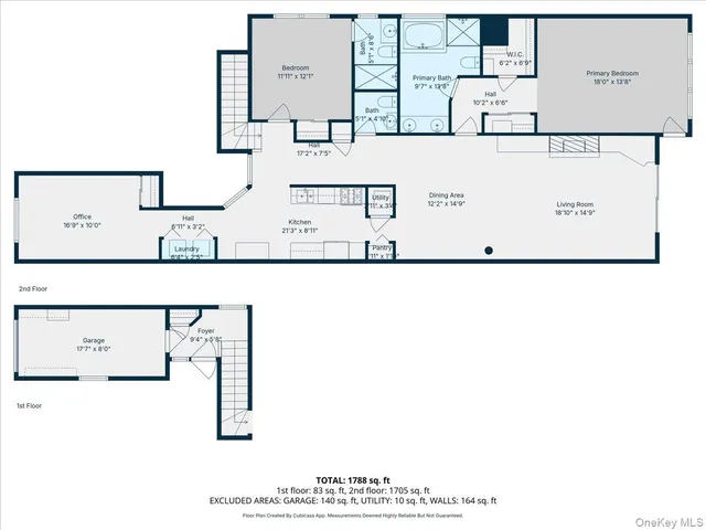 a picture of a bench in a white building