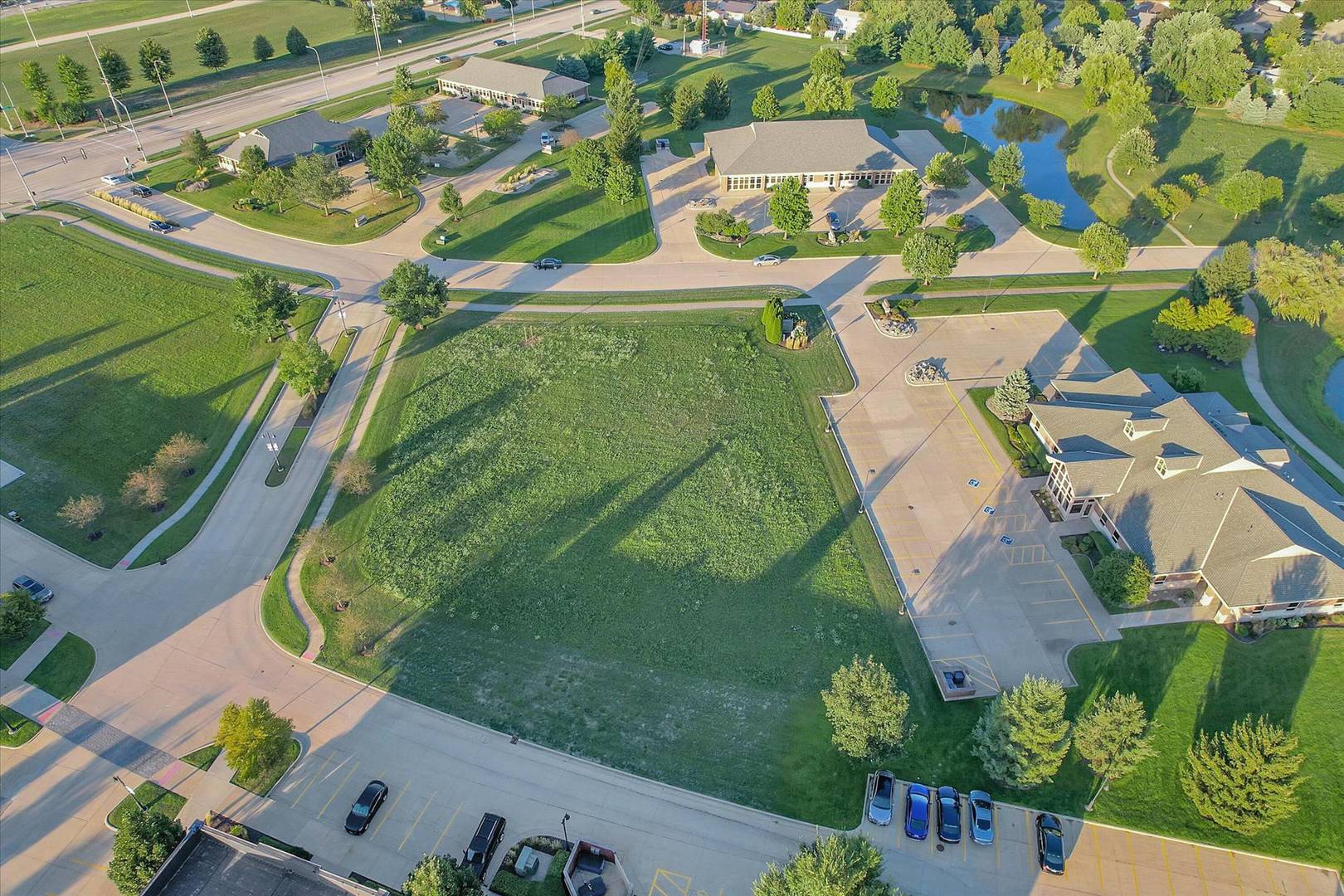 2709 Boulder Drive Urbana, IL 61802 - Photo 5 of 6 an aerial view of a residential houses with outdoor space