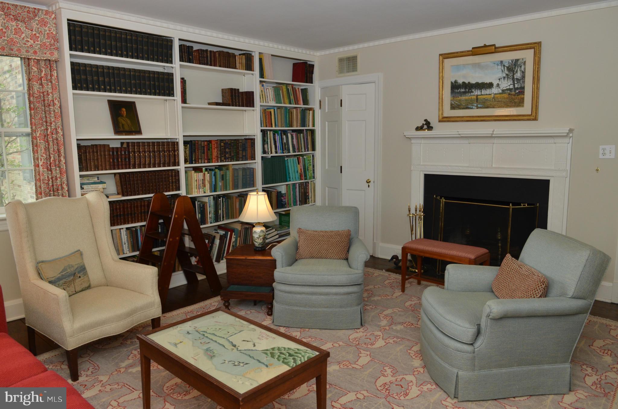 3321 Butler Road Glyndon, MD 21136 - Photo 16 of 28 Den with wood burning fireplace