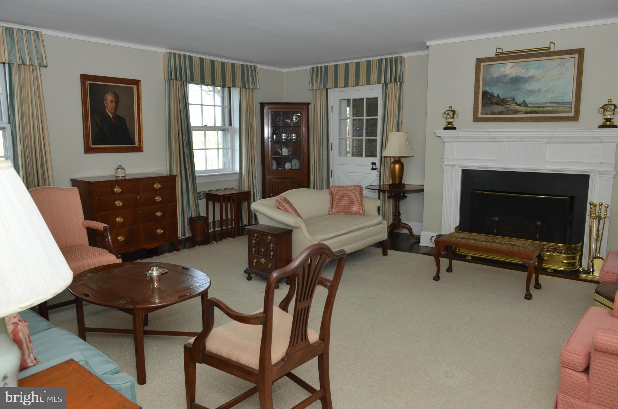 3321 Butler Road Glyndon, MD 21136 - Photo 9 of 28 Living Room with wood burning fireplace