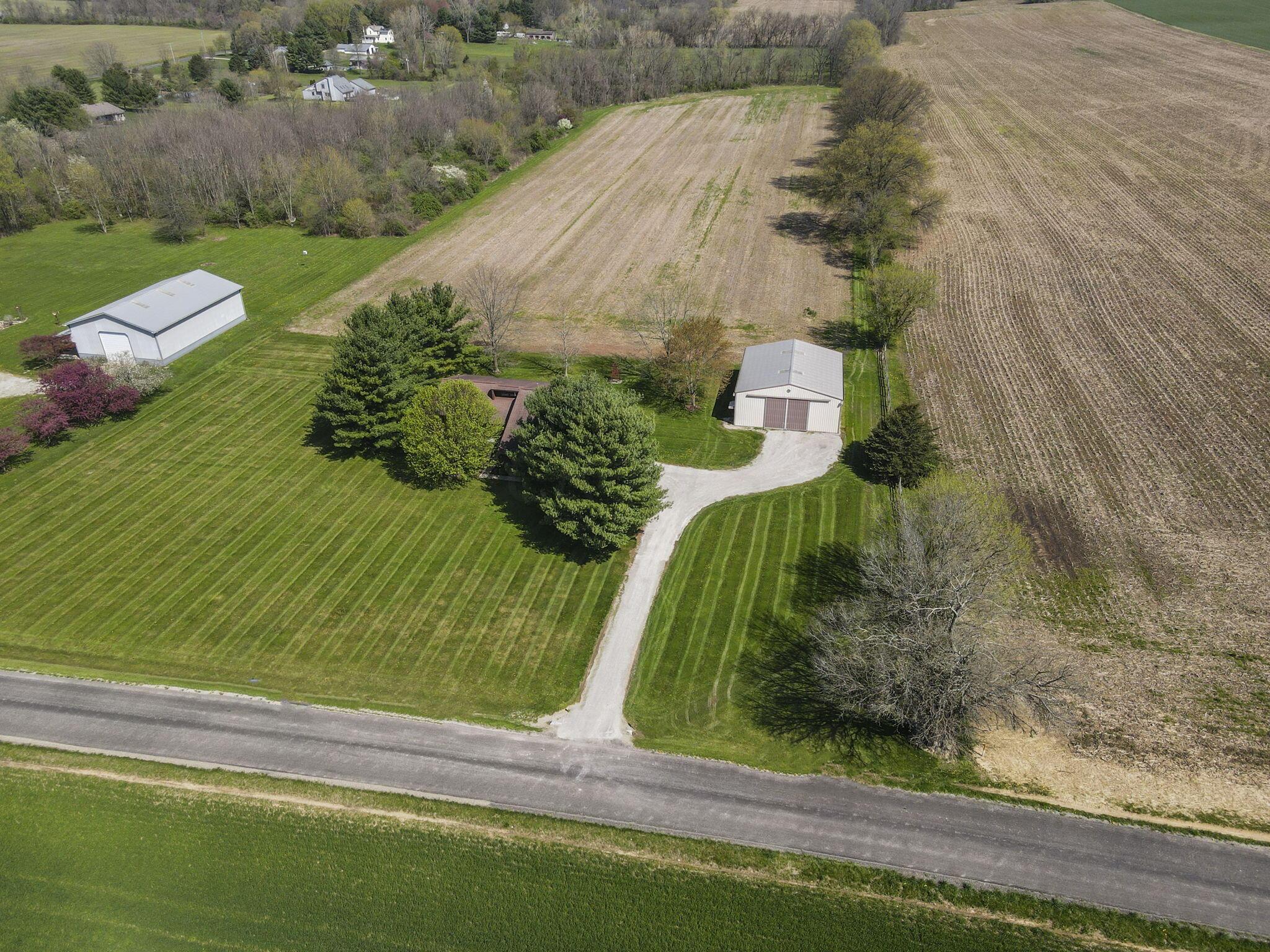 3826 Stemen Road Northwest Baltimore, OH 43105 - Photo 52 of 58 Overhead Drone View