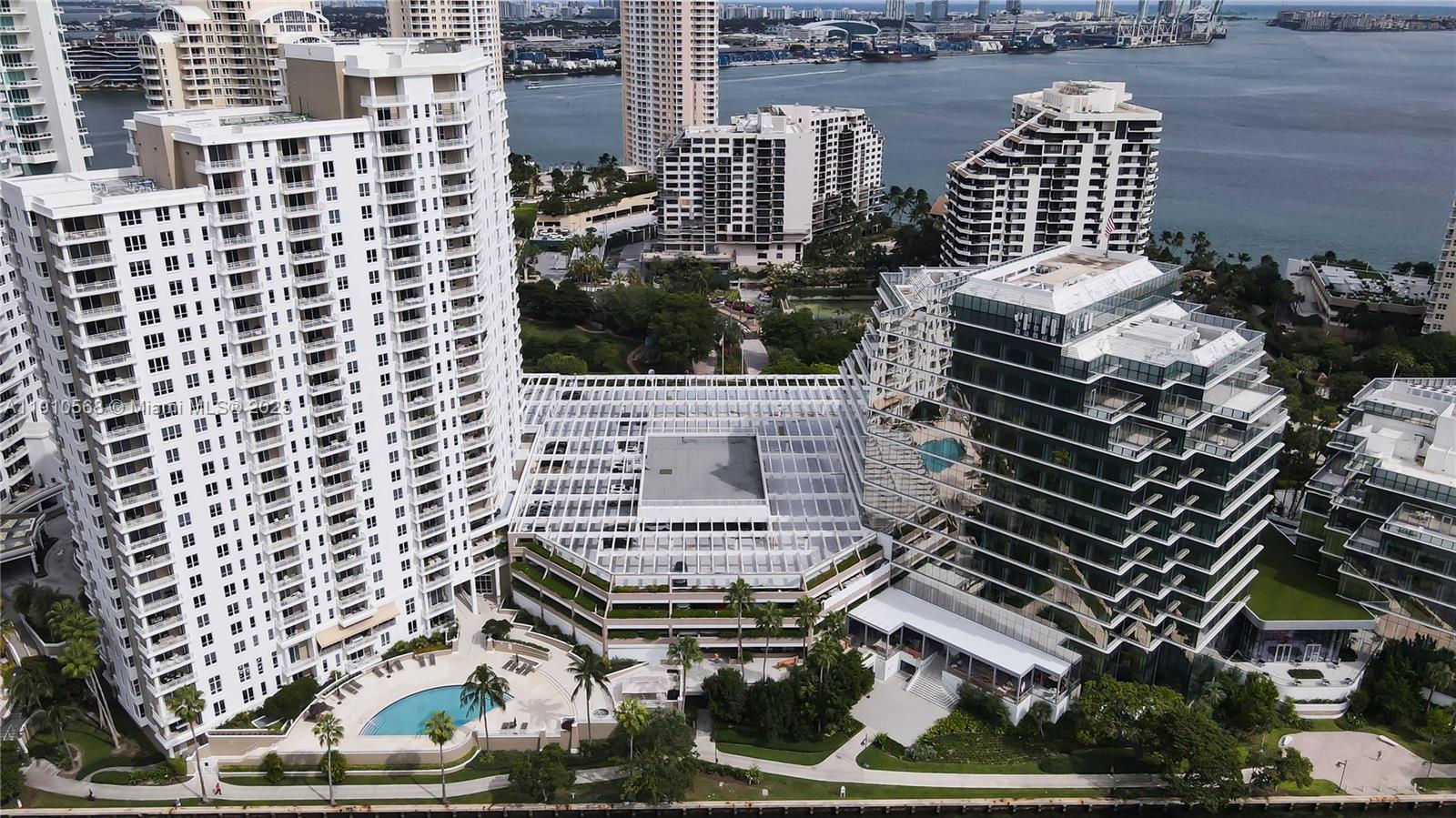 701 Brickell Key Boulevard, Unit 1912 Miami, FL 33131 - Photo 42 of 67 a picture of city view