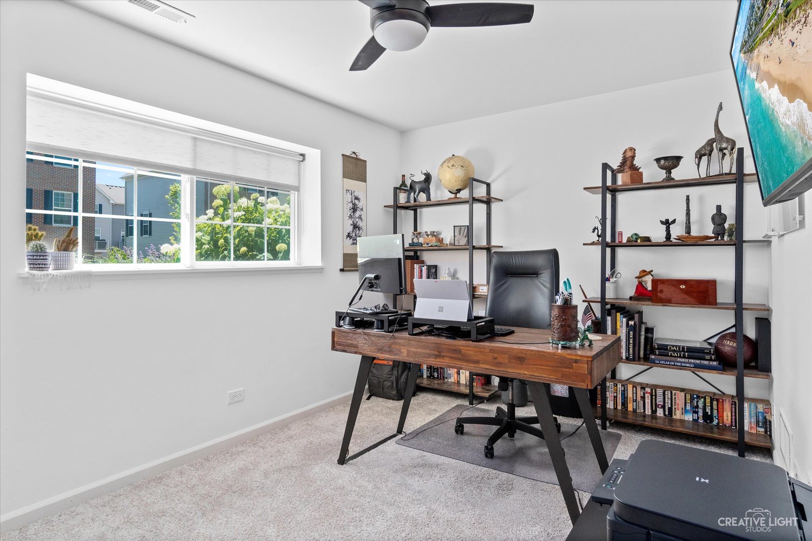 2006 Stuttle Road Batavia, IL 60510 - Photo 9 of 20 a view of a workspace with furniture and a window