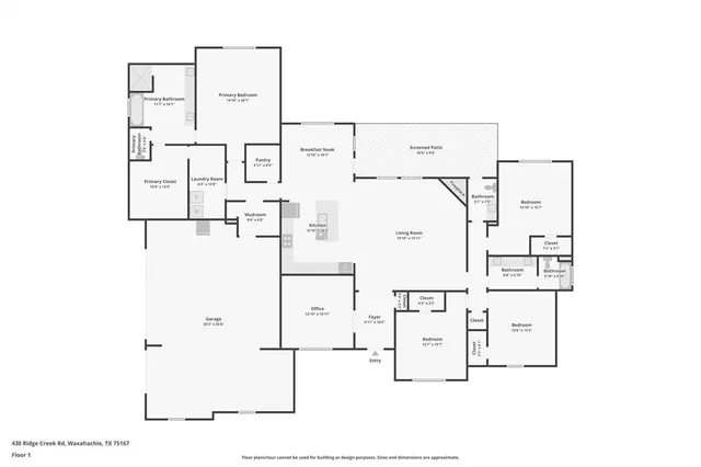 $568,000 | 430 Solo Rdg Drive, Waxahachie, TX 75167