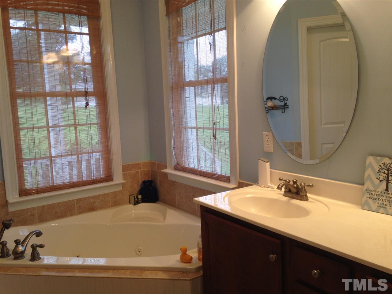 4678 Elevation Road Benson, NC 27504 - Photo 8 of 21 a bathroom with a bathtub and a sink