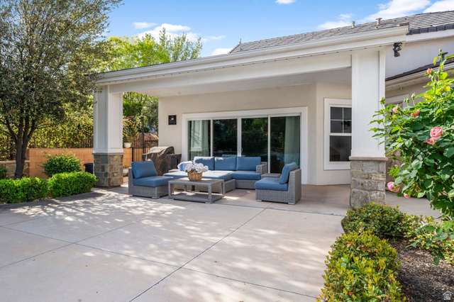 2917 Old Farm Road Washington, UT 84780 - Photo 33 of 105 View of patio / terrace featuring an outdoor hangout area