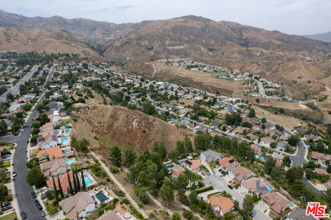 11959 Dunnicliffe Court Porter Ranch, CA 91326 - Photo 14 of 15 an aerial view of multiple house