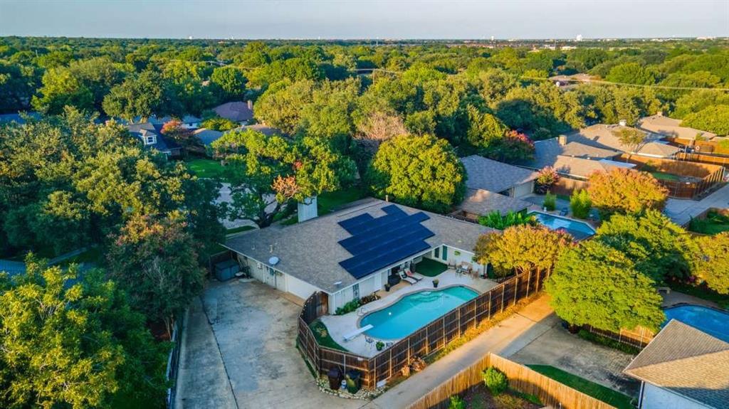 2628 Dalgreen Court Plano, TX 75075 - Photo 27 of 27 an aerial view of a house with a yard