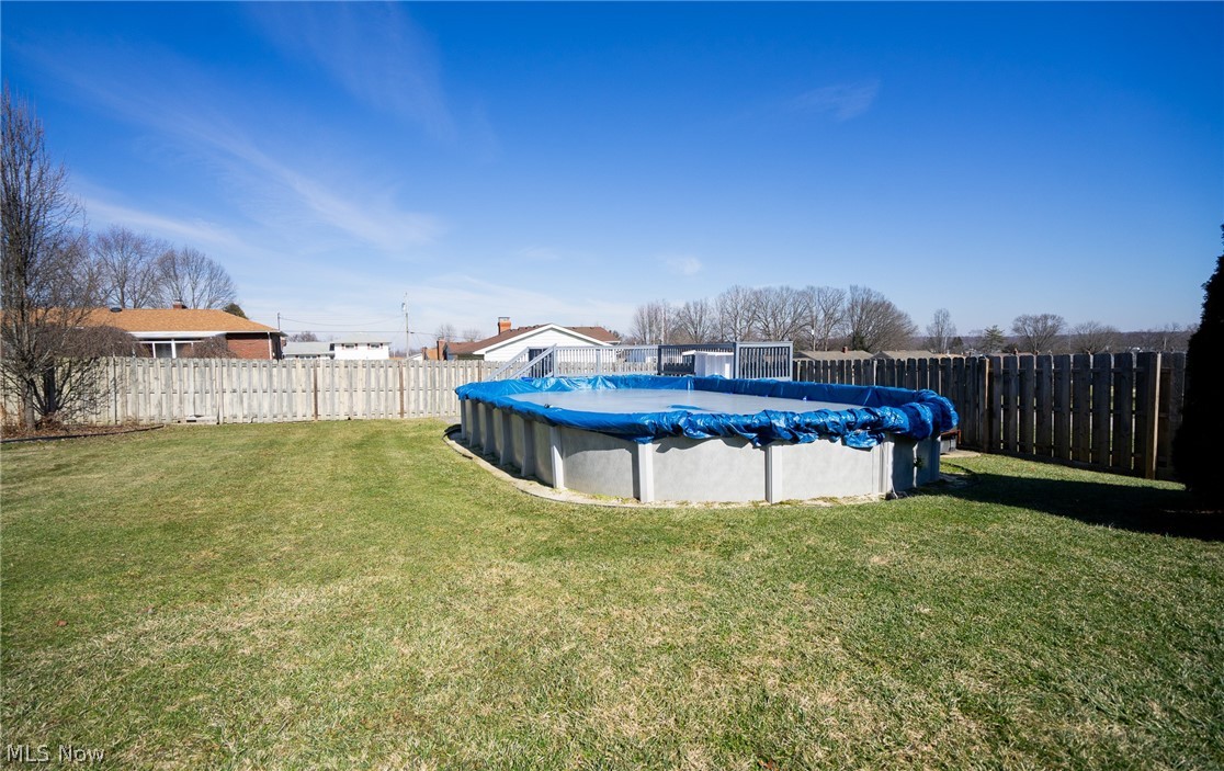 453 Omar Street Struthers, OH 44471 - Photo 5 of 27 View of fenced backyard
