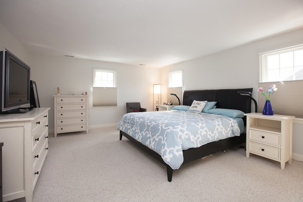 44 Kenneth Road Scituate, MA 02066 - Photo 15 of 30 a spacious bedroom with a bed and a flat screen television