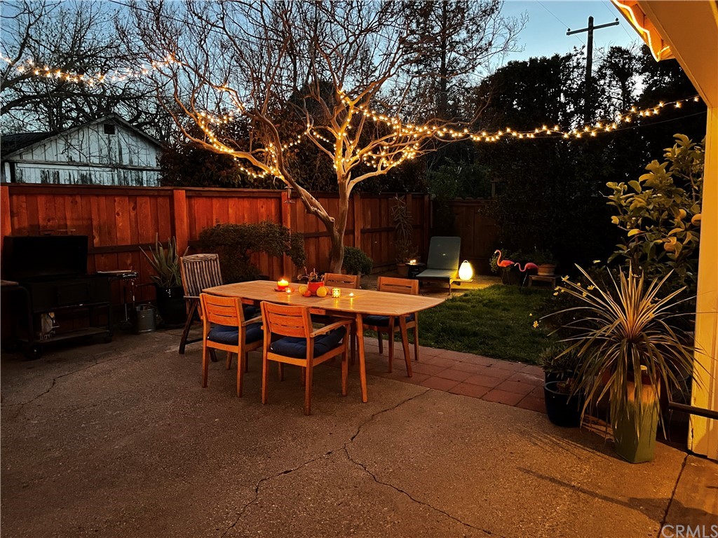 1245 Palm Avenue Chico, CA 95926 - Photo 19 of 19 a view of a tables and chairs in a patio